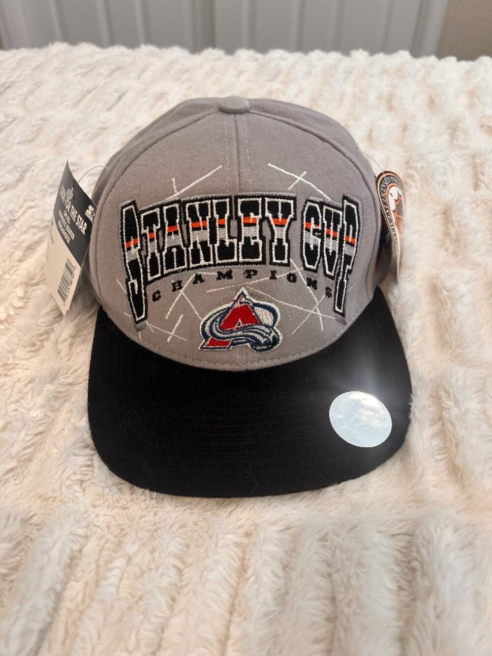 Vintage Starter Colorado Avalanche 1996 Stanley Cup Champions Hat NEW